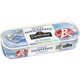 CONNÉTABLE Filet de maquereaux Au naturel 106g