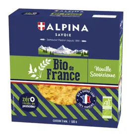 ALPINA SAVOIE Pâtes bio Les Nouilles Savoisiennes 500g