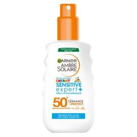 GARNIER, AMBRE SOLAIRE Protection Solaire Enfant Spray SE+ FPS 50 150ml
