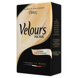 VELOURS NOIR Café moulu Doux 250g