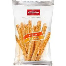 KAMBLY Flûtes croustillantes sésame 125g