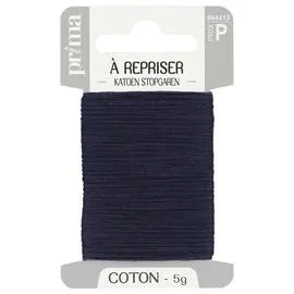 PRIMA La Brosse Et Dupont Coton à Repriser Marine l'unité
