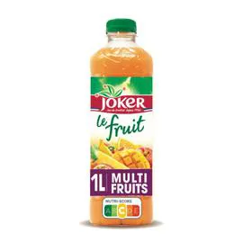 JOKER Jus multifruits sans sucres ajoutés 1l