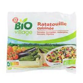 MARQUE REPÈRE, BIO VILLAGE Ratatouille Bio Cuisinée 600g