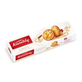 KAMBLY Biscuits chocolat lait & amandes Florentin 100g