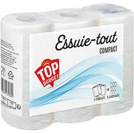 TOP BUDGET Essuie-tout compact x3