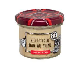 ALBERT MÉNÈS Rillettes de bar au yuzu 90g