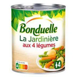 BONDUELLE Jardinière Aux 4 Légumes 510g