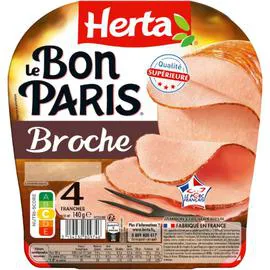HERTA Jambon à la broche Le Bon Paris 140g