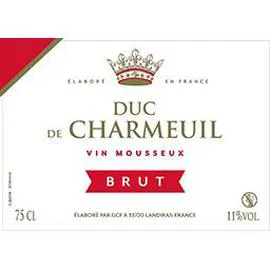 DUC DE CHARMEUIL Vin mousseux brut 75cl