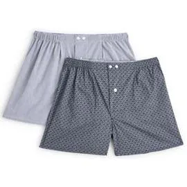 MONOPRIX HOMME 2Calecons Grey Bis Mrg Xl l'unité