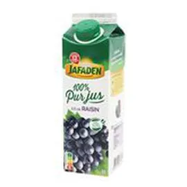 MARQUE REPÈRE, JAFADEN Pur jus raisin 1l