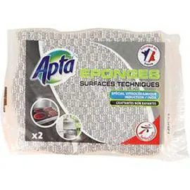 APTA Eponge grattante surfaces techniques x2
