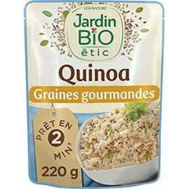 LÉA NATURE, JARDIN BIO ÉTIC Quinoa Graines gourmandes 220g