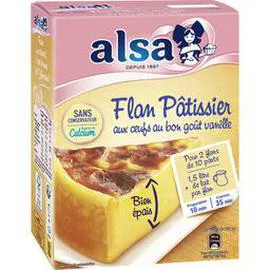 ALSA Préparation Flan Pâtissier Vanille 740g
