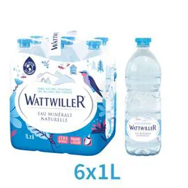 WATTWILLER Eau minérale naturelle 6x1l