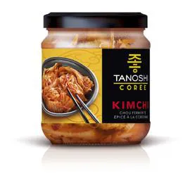 TANOSHI Kimchi chou fermenté épicé à la coréenne 330g