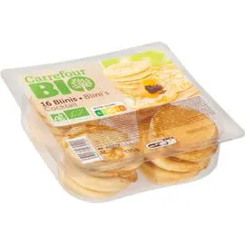 CARREFOUR BIO Minis blinis 135g