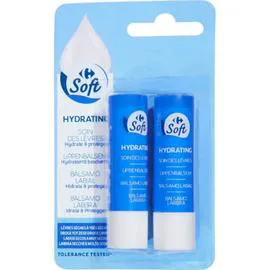 CARREFOUR SOFT Soin des lèvres Hydrating 2x4g