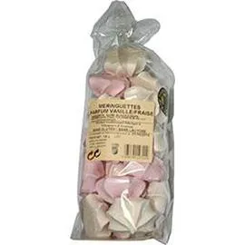 BISCUITERIE ASTRUC Meringuettes parfum vanille/fraise 120g