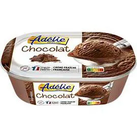 ADÉLIE Crème glacée chocolat 1l