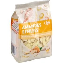 CARREFOUR Amandes effilées 200g