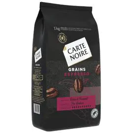 CARTE NOIRE Café en grains Espresso pur arabica 1kg