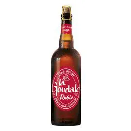 LA GOUDALE Bière fruits rouges rubis 750ml