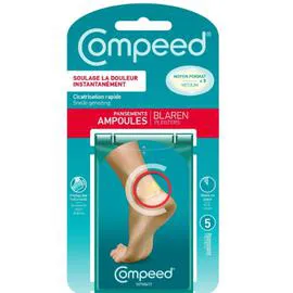 COMPEED Pansements ampoules moyen format x5