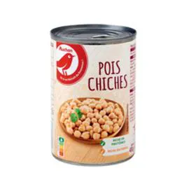 AUCHAN Pois chiches 265g