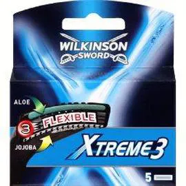 WILKINSON SWORD Recharges lames de rasoirs flexibles Xtreme 3 x5