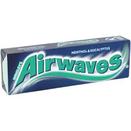 AIRWAVES Chewing-gum Menthol Eucalyptus x10
