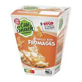 MARQUE REPÈRE, CÔTÉ SNACK Fusilli Pâtes 4 fromages 300g