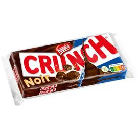 NESTLÉ, CRUNCH Chocolat noir 2x100g