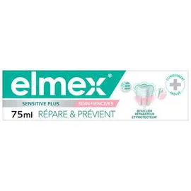 ELMEX Dentifrice Sensitive Anti-Caries Répare et Prévient 75ml