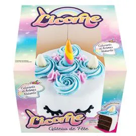 LIGHTBODY Gâteau 3D Licorne saveur chocolat 810g