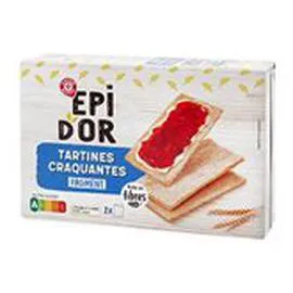 MARQUE REPÈRE, ÉPI D'OR Tartines craquantes Froment 250g