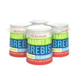 MONOPRIX Yaourt de Brebis nature 500g