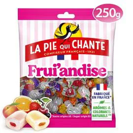 LA PIE QUI CHANTE Bonbons frui'andise 250g