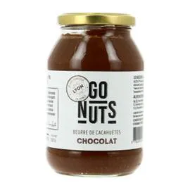 GO NUTS Beurre de Cacahuètes au Chocolat Bio 500g