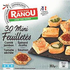 MONIQUE RANOU Mini feuilletés assortis 353g