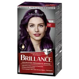 SCHWARZKOPF, BRILLANCE Coloration Permanente Intense Et Éclat N°888 Cerise Noire l'unité