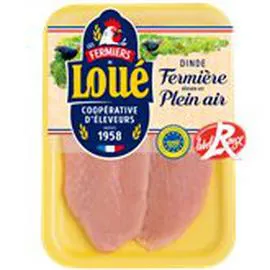 FERMIERS DE LOUÉ Escalope de dinde fine IGP 240g