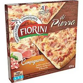 FIORINI Di Pierra - Pizza Campagnarde lardons oignons mozzarella 400g