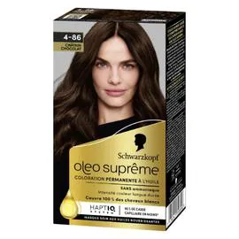 SCHWARZKOPF Coloration Capillaire 4-86 Châtain Profond l'unité