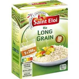 SAINT ELOI Riz long grain 10 min 5x200g