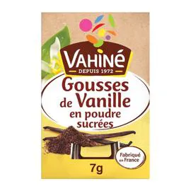VAHINÉ Gousses de vanille en poudre 8g