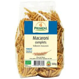 PRIMEAL Macaronis Complets Bio 500g