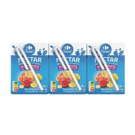 CARREFOUR Nectar multifruits 6x20cl