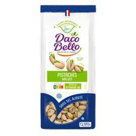 DACO BELLO Pistaches grillées nature, sans sel 250g